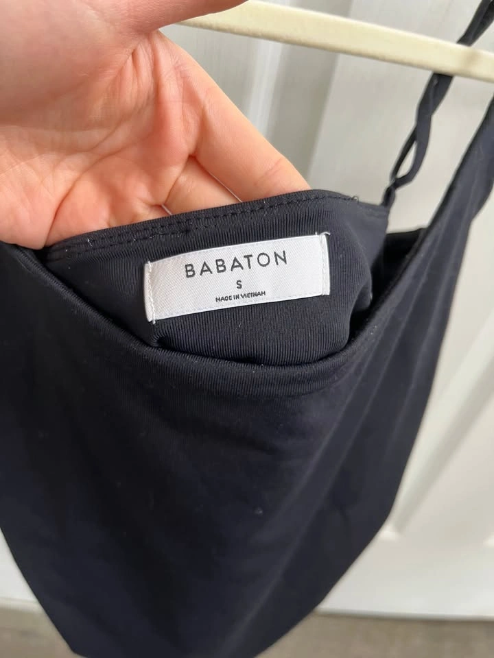Babaton Black Thong Bodysuit - photo 3