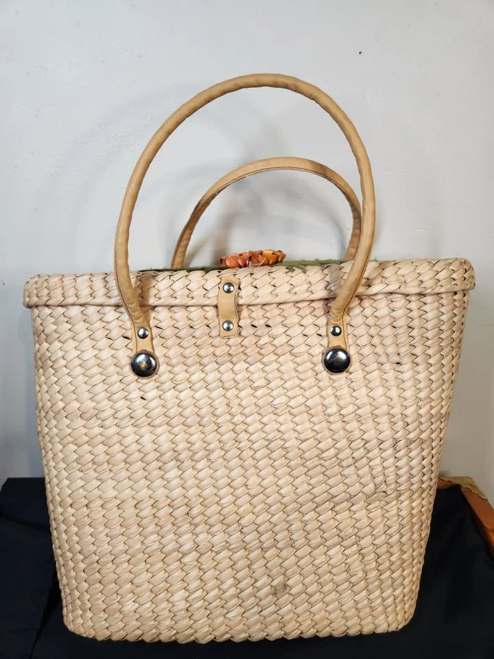 Wicker Top-handle Tote - photo 4