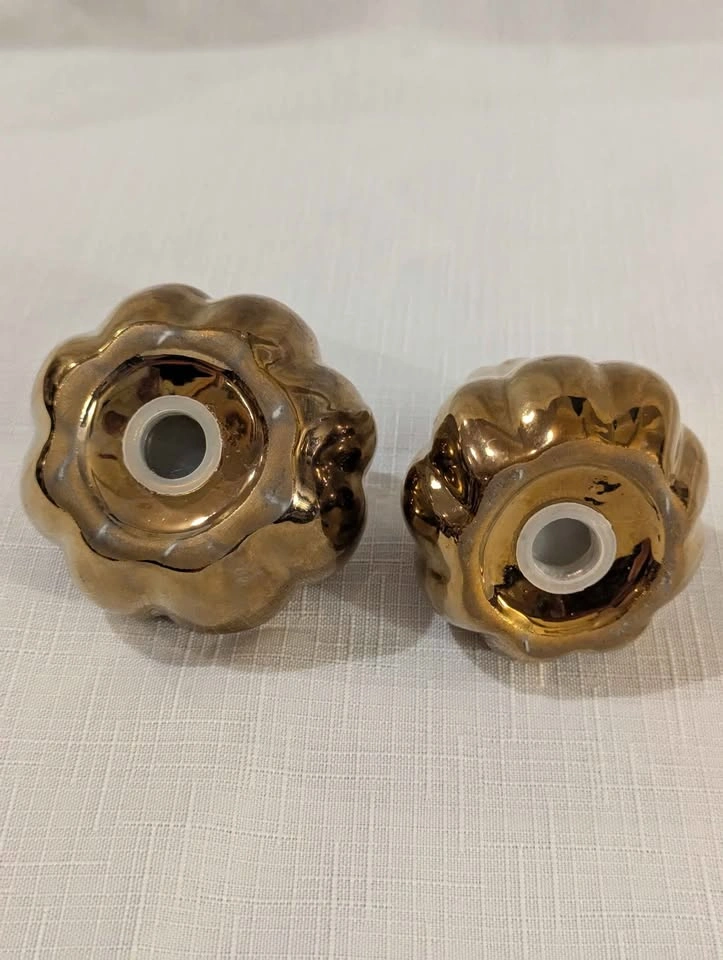 Gold Pumpkin & Gourd Salt and Pepper Shakers - photo 3