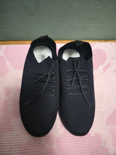 Garime Men’s Black Low Top Lace-Up Athletic Sneaker Shoes, US Si - photo 3