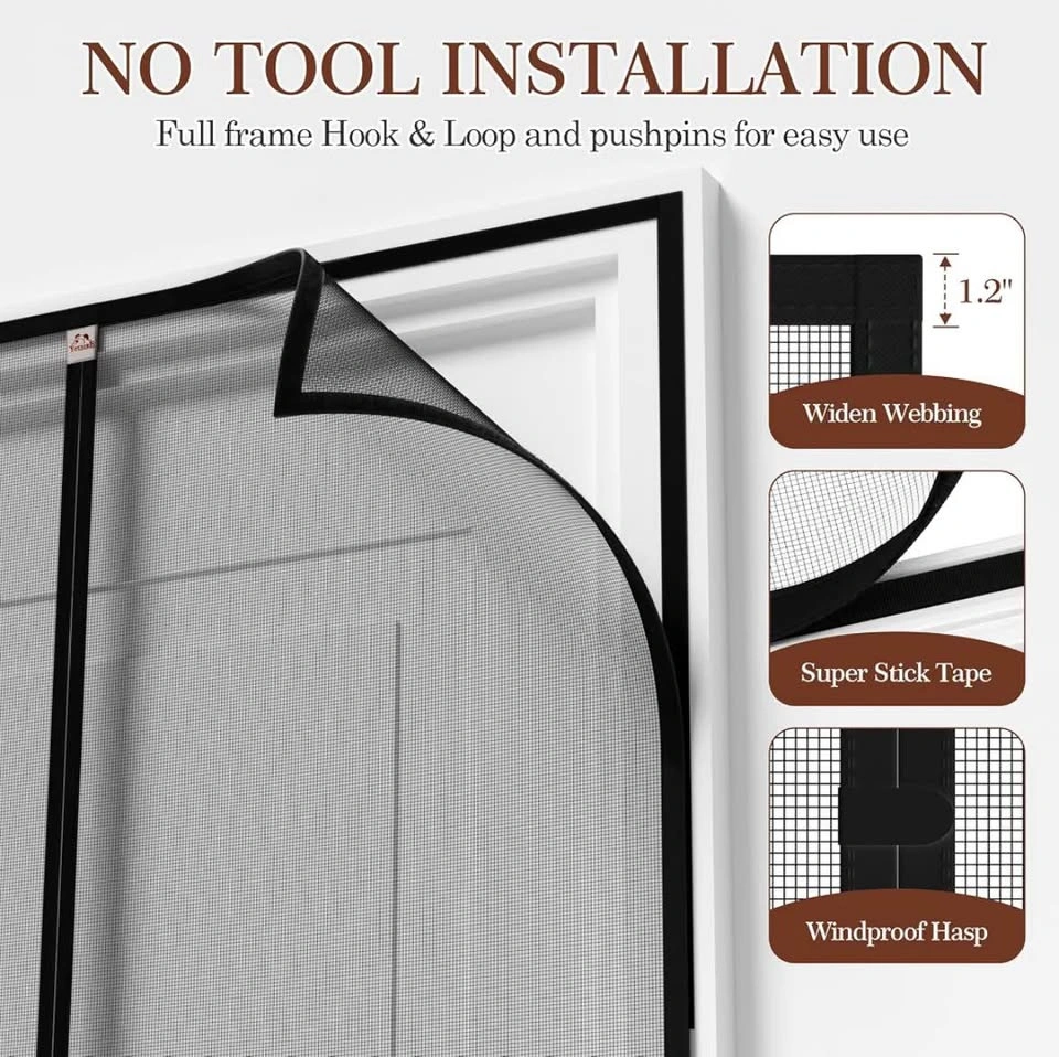 Fiberglass Magnetic Screen Door - photo 5