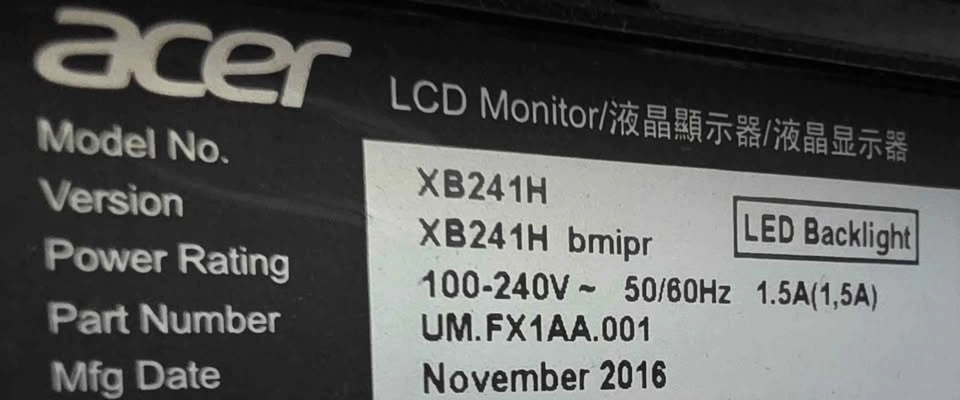 2 Gaming Monitors for Sale – Excellent Condition - photo 5