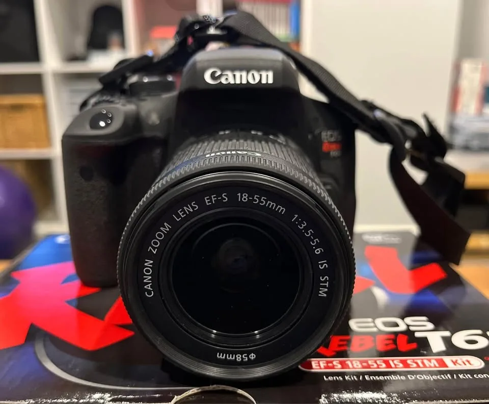 📸 Canon EOS Rebel T6i DSLR Bundle image indicator(2)