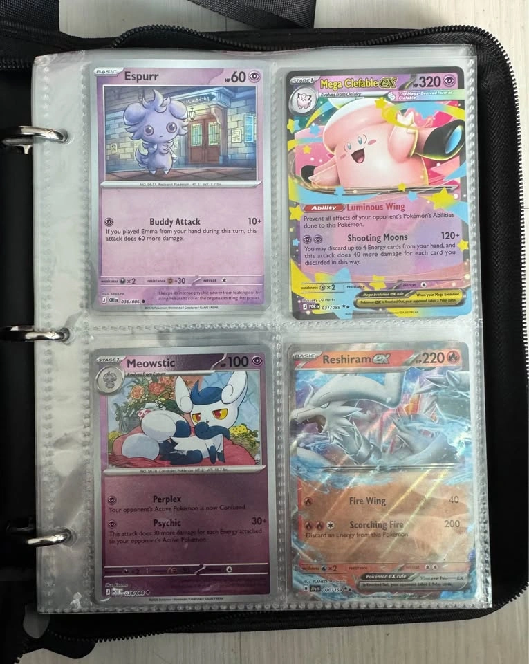 Filled Pokémon card binder - photo 2