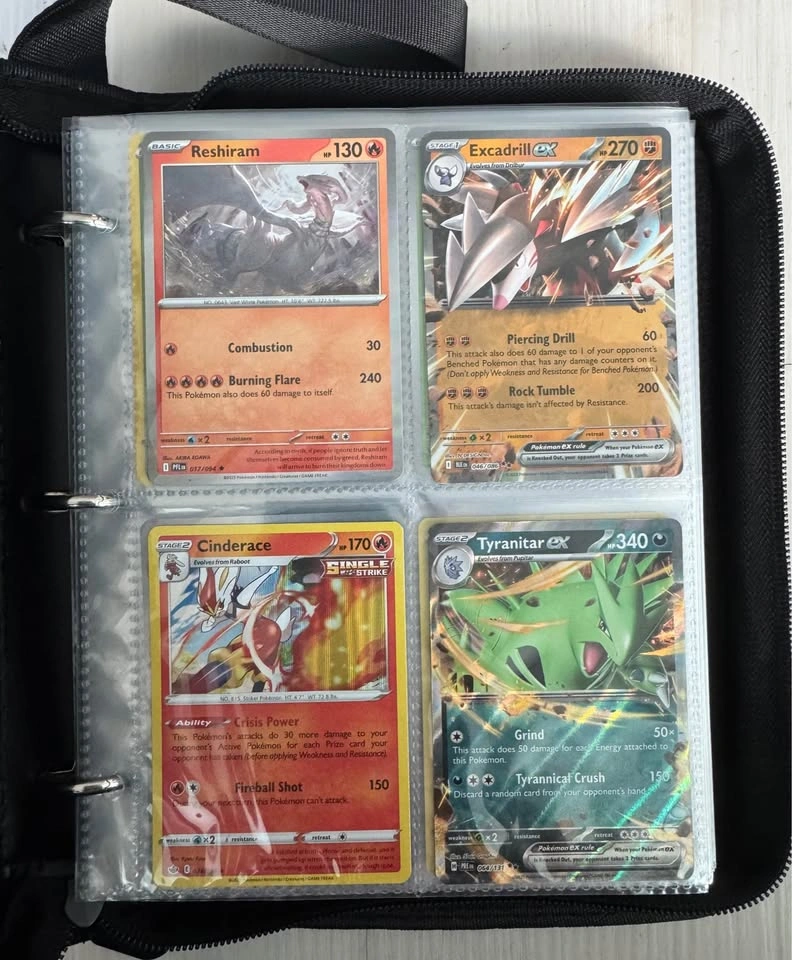 Filled Pokémon card binder - photo 2