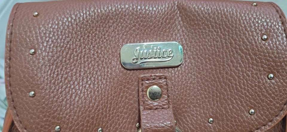 Justice Brown Crossbody Bag with Tassel - photo 2