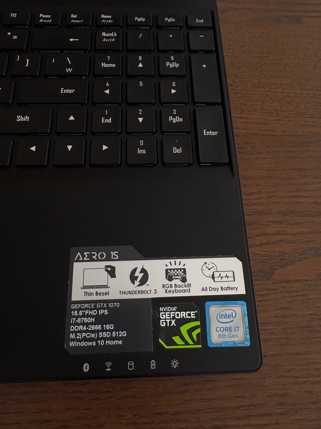 Gigabyte Aero 15 Laptop - photo 4