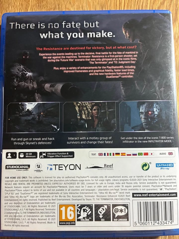 Terminator Resistance Enhanced PS5 - photo 4