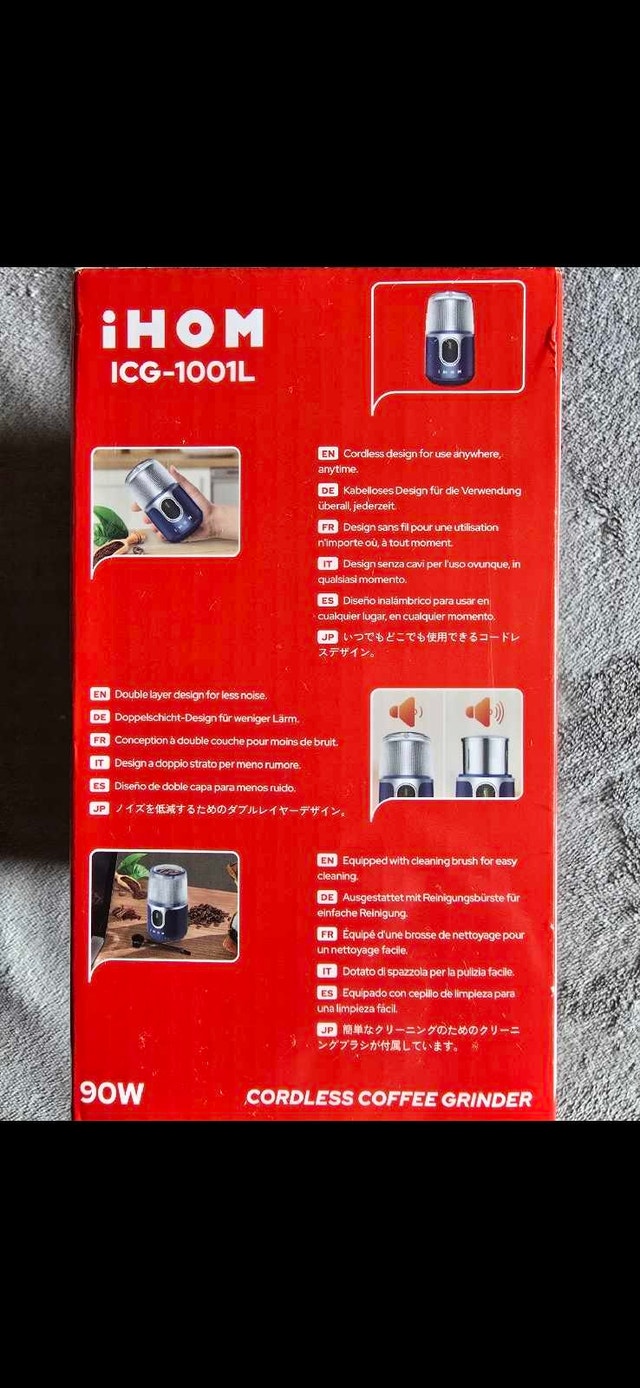 Coffee Grinder Cordless - photo 3