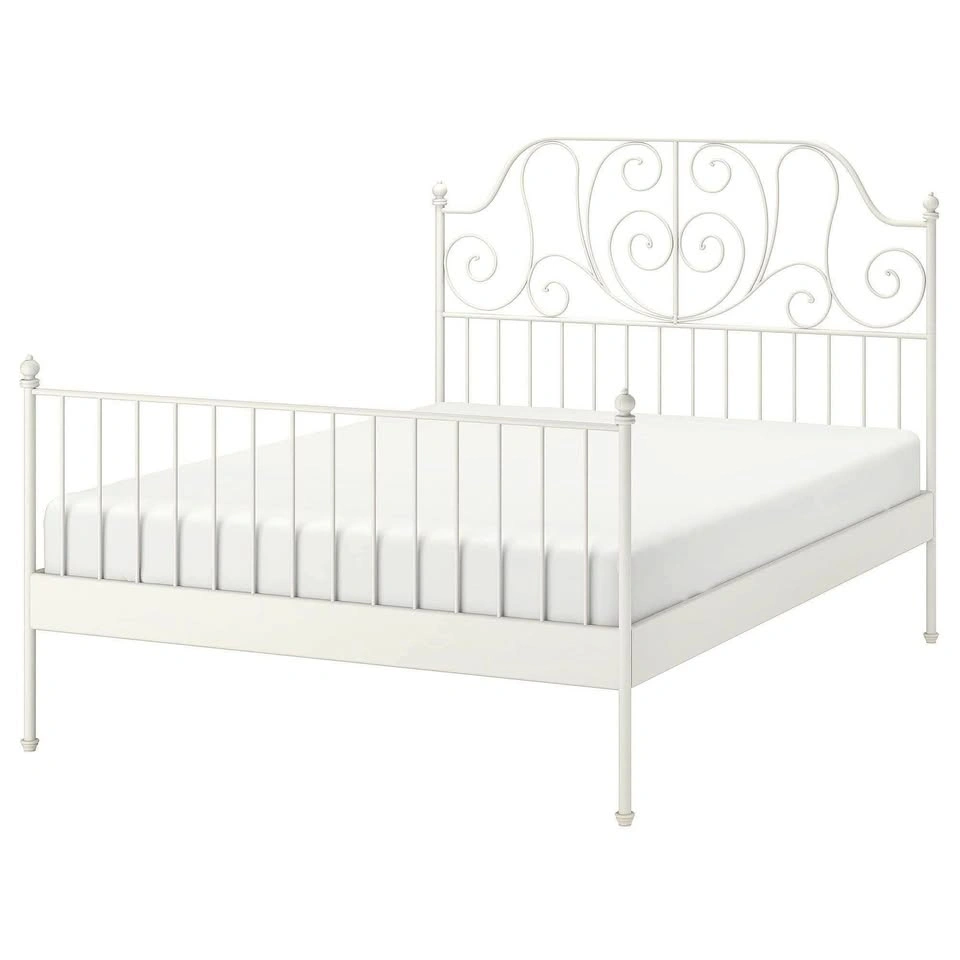 QUEEN IKEA BED FRAME White