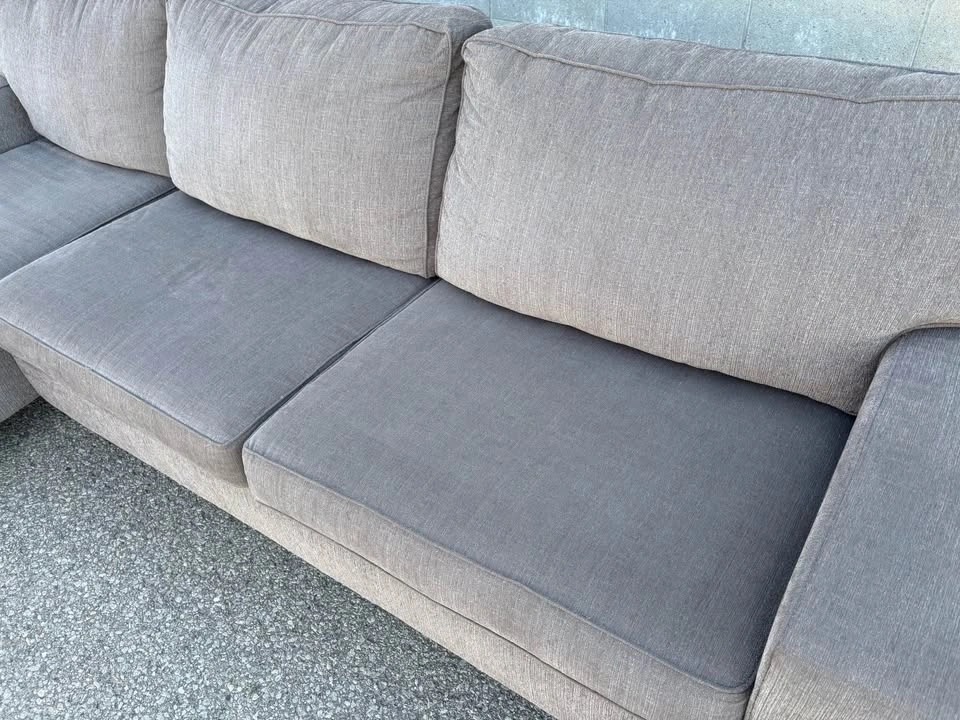 Modern Grey Sectional Sofa with Chaise - photo 5