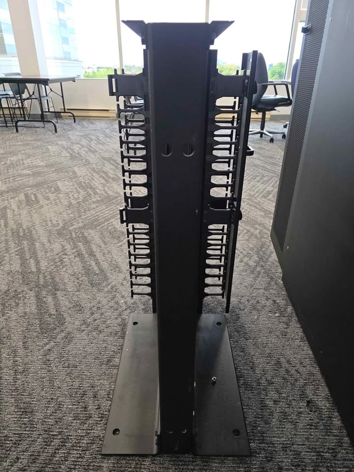 17u mini network server rack steel with cable management - photo 2