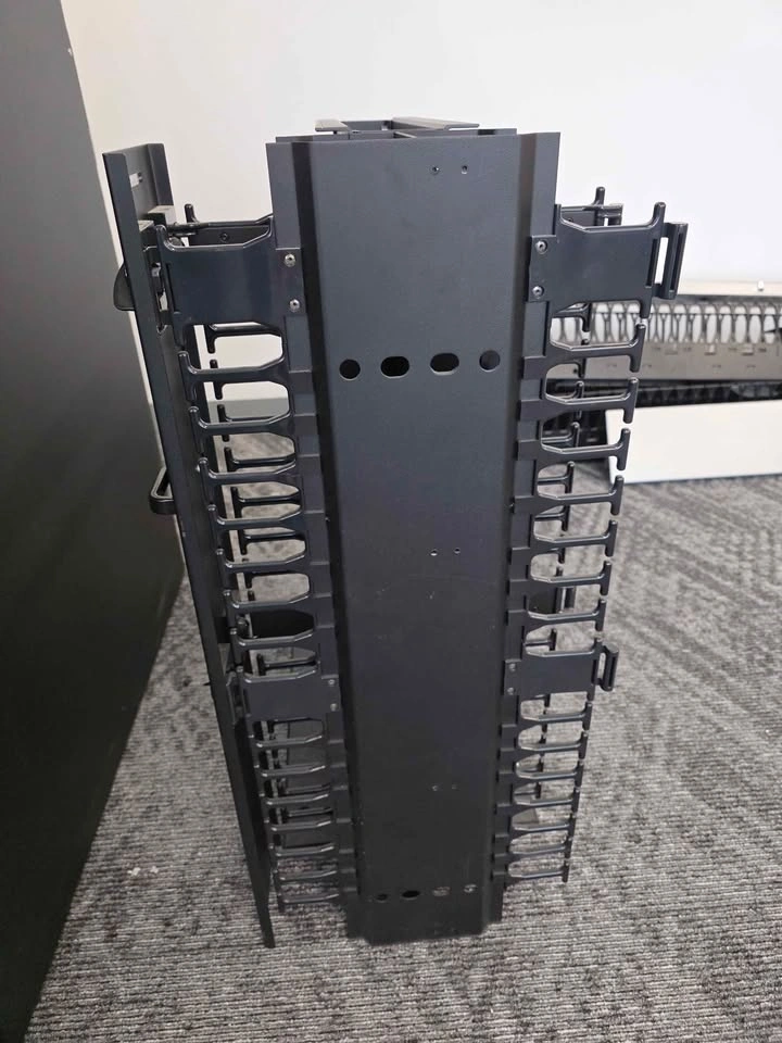 17u mini network server rack steel with cable management - photo 3