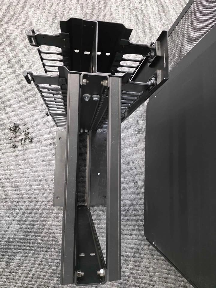 17u mini network server rack steel with cable management - photo 5