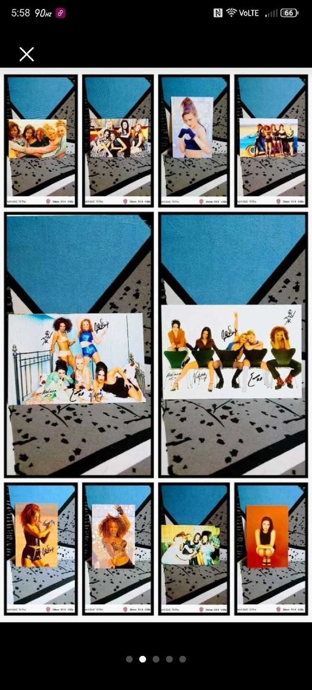 Vintage Rare 90's Spice Girls Photo Set - photo 2