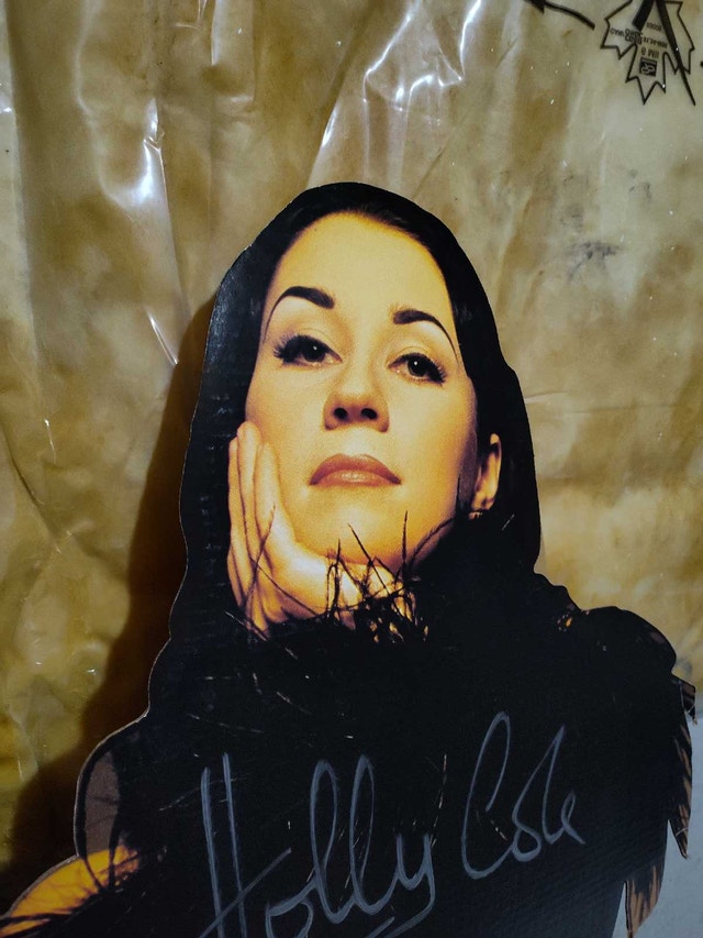 Vintage 90's Holly Cole Standee Autographed - photo 3