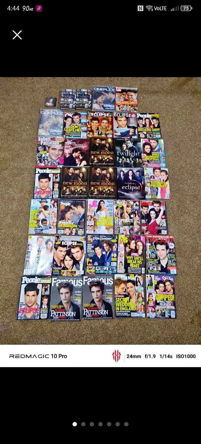 2008 -2012 Twilight Movie Collection Lot x35