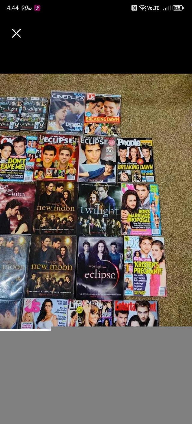 2008 -2012 Twilight Movie Collection Lot x35 - photo 4