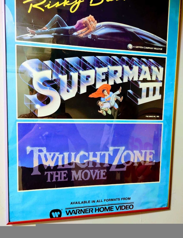 Vintage 1983 Blockbuster Movie Promo Poster - photo 3
