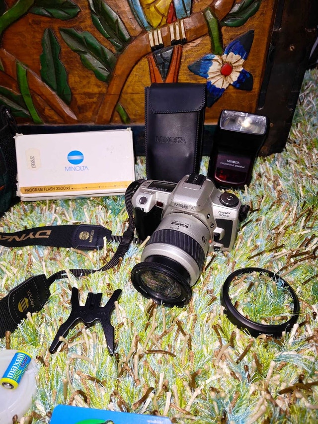 Vintage 1998 Minolta Dynax 505SI DSLR Camera - photo 2