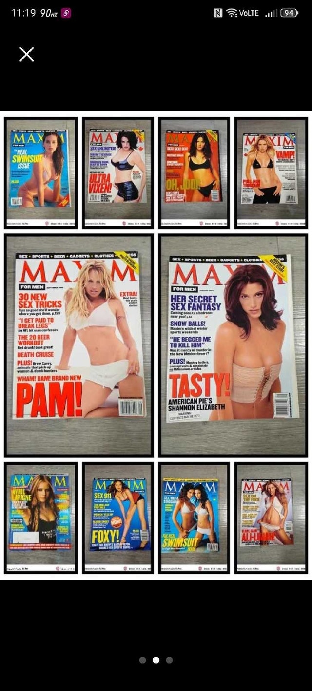 Vintage 90's - 2000's Maxim Magazine Lot x85 - photo 2