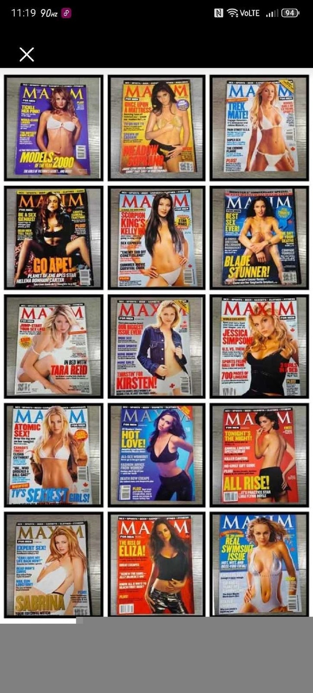 Vintage 90's - 2000's Maxim Magazine Lot x85 - photo 3