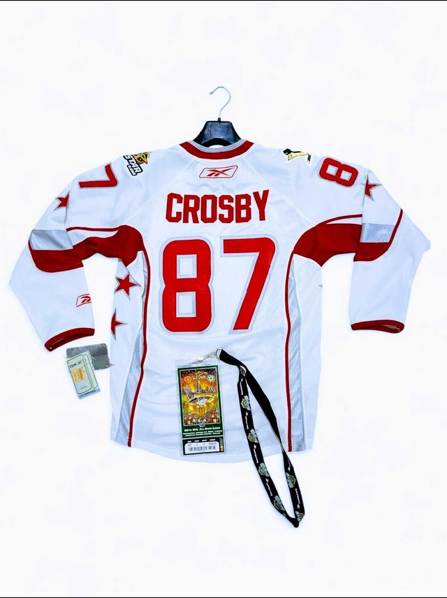 2007 Grail Dallas All Star Autographed Sidney Crosby Jersey