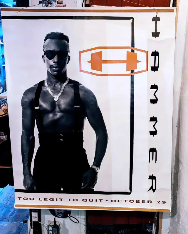 Vintage Rare 1991 MC Hammer Promo Poster