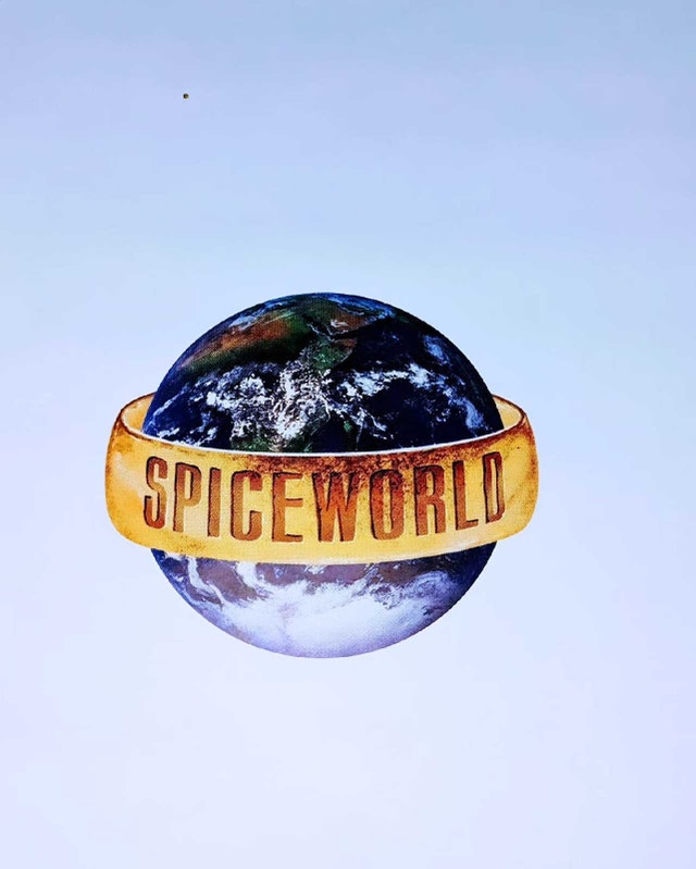Vintage Rare 1997 Spice Girls Spice World Promo Poster - photo 2