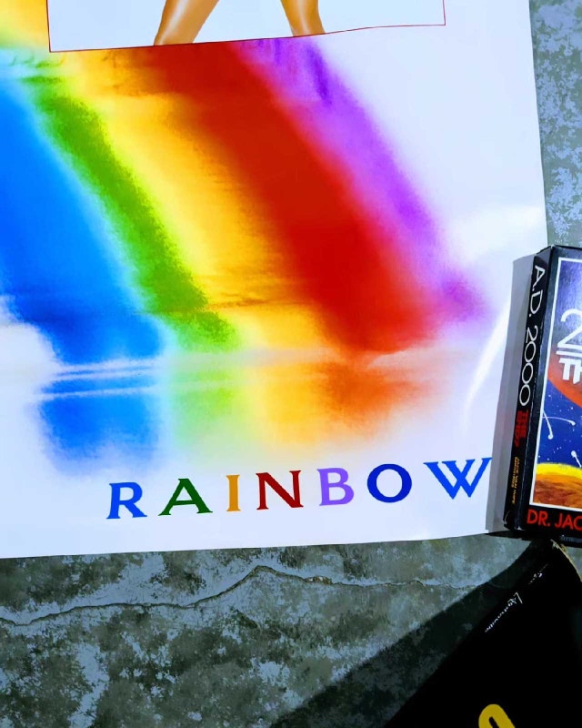 Vintage Mariah Carey Rainbow Promo Poster - photo 3