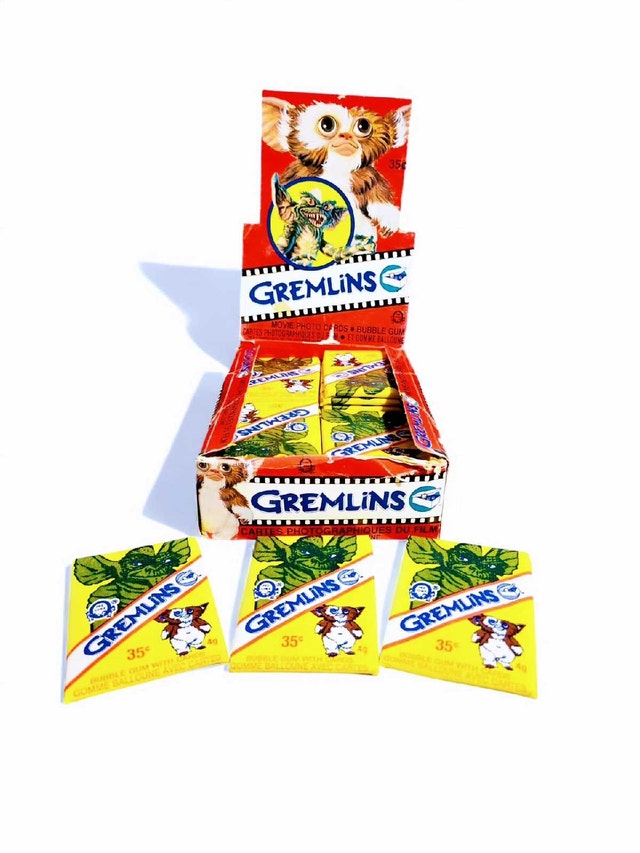 Vintage 1984 O Pee Chee Gremlins Movie Trading Cards x36