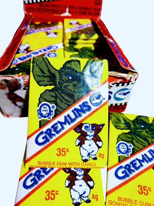 Vintage 1984 O Pee Chee Gremlins Movie Trading Cards x36 - photo 2