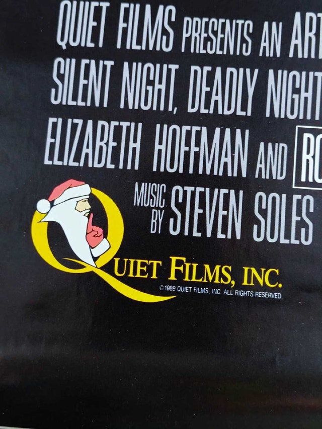 Vintage 1989 Silent Night Deadly Night 3 Video Store Pro - photo 3