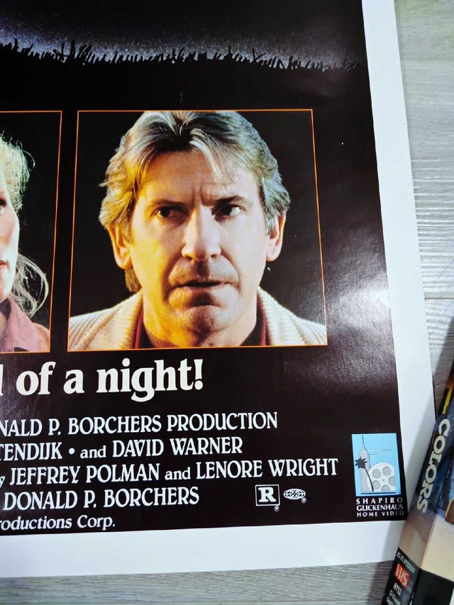 Vintage 1989 Grave Secrets Promo Poster - photo 2