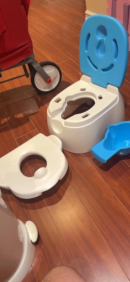 Kids Potty Training Toilet and step stool - photo 2
