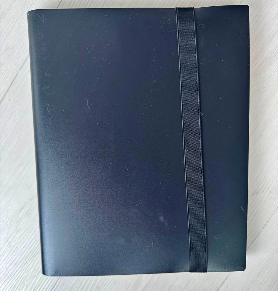 empty trading card binders