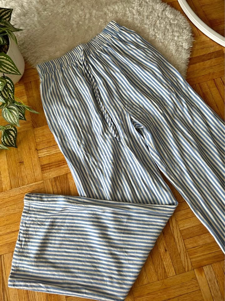 Linen blend summer pants