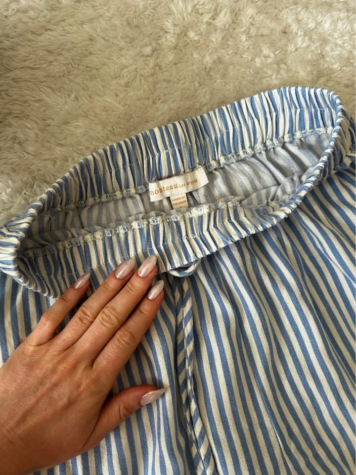 Linen blend summer pants - photo 2