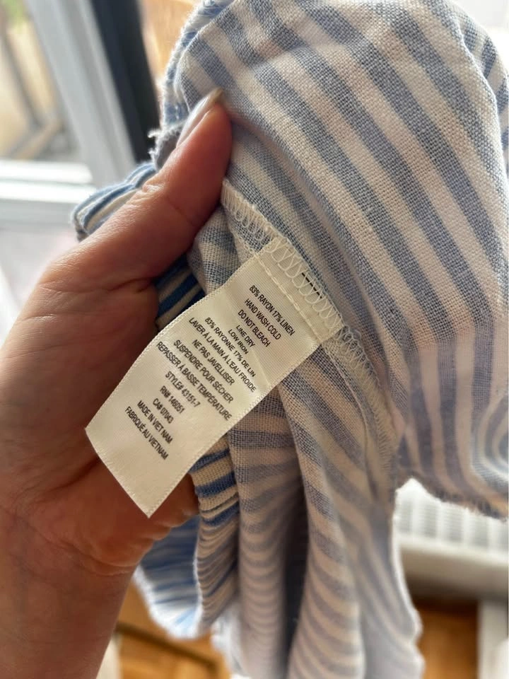 Linen blend summer pants - photo 3