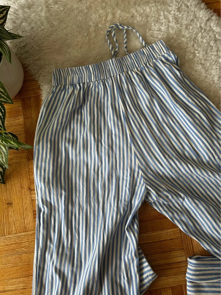 Linen blend summer pants - photo 4