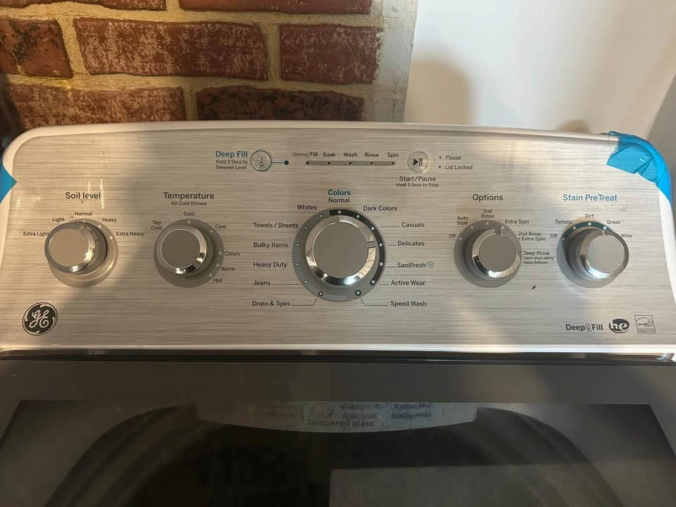 GE Top Load Washer w/ Deep Fill - photo 2