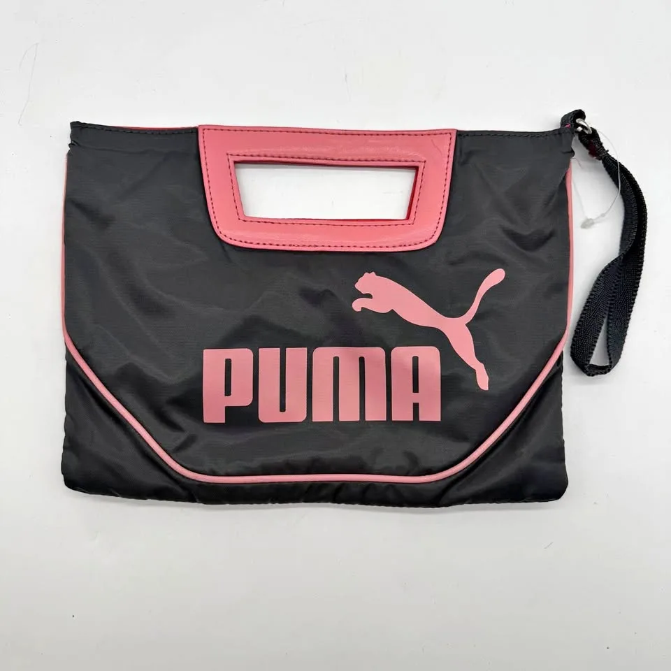 PUMA Black & Pink Clutch Bag - Brand New thumbnail