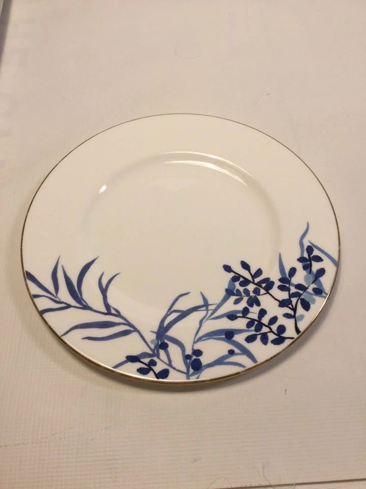 Kate Spade Lenox Birch Way Indigo Plates, Set of 3 - photo 3