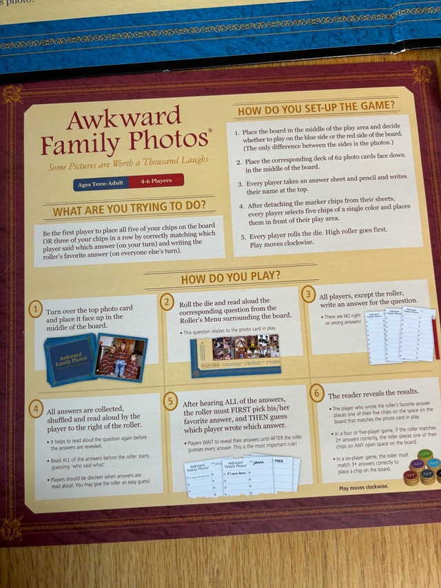 Awkward Family Photos Board Game - photo 4