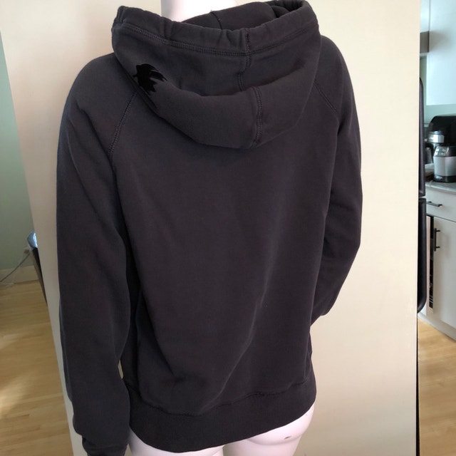 Grey/Black Roots Kangaroo Hoodie - M - photo 4
