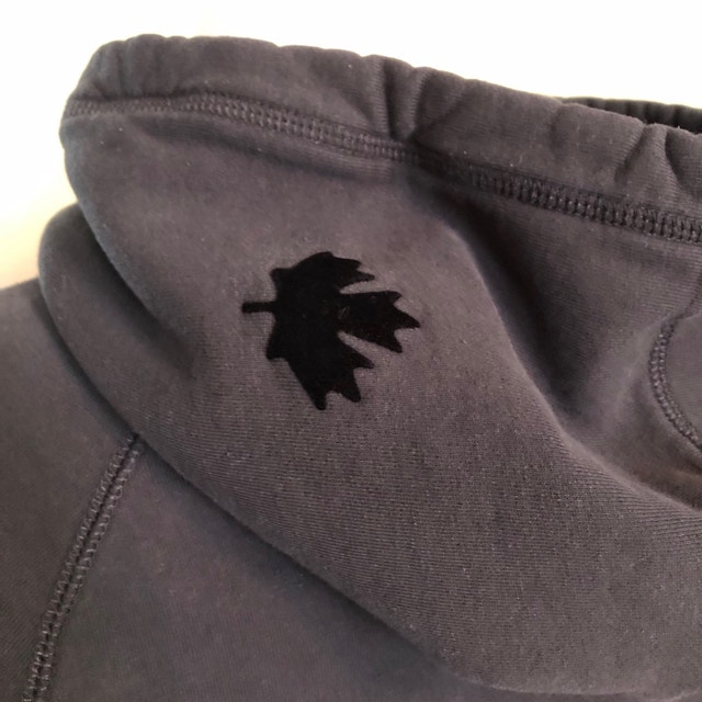 Grey/Black Roots Kangaroo Hoodie - M - photo 5