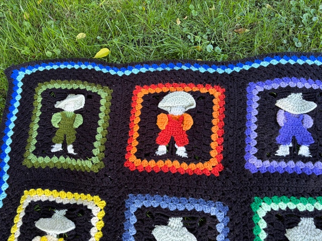 Overall Sam Hand-Crochet Afghan - photo 4