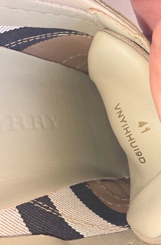 Burberry Orford House Check Sneakers Size 8/41 - photo 4