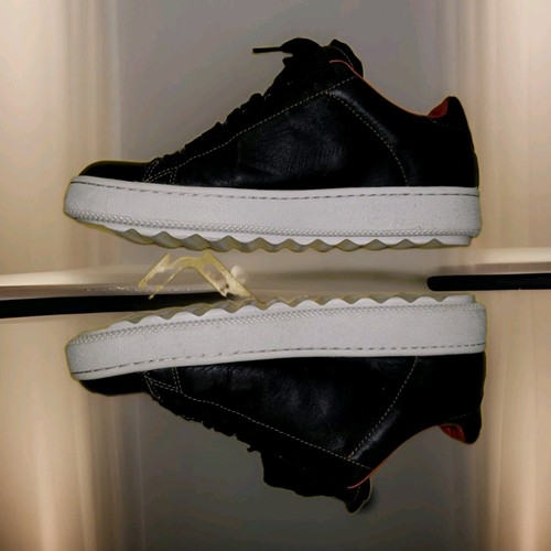 Coach Mickey Mouse Low Top Lace-Up Sneakers Black/Red/White - photo 2