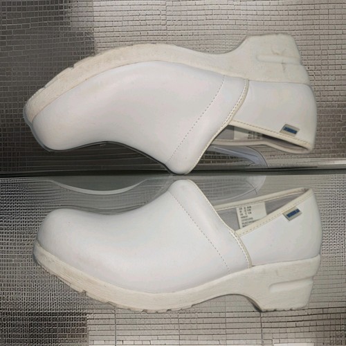 Cherokee Workwear Women's Clog In Size 8 1/2 Solid White - photo 3